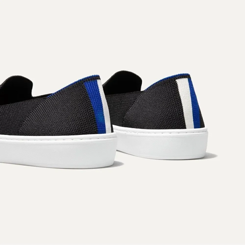Rothy’s The Original Slip On Sneaker in Black Solid